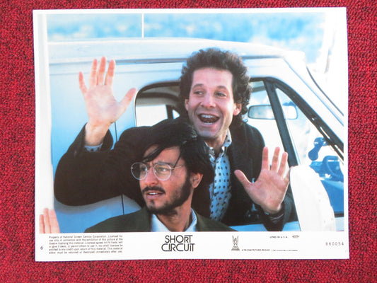SHORT CIRCUIT - 6 LOBBY CARD STEVE GUTTENBERG ALLY SHEEDY 1986 Rendezvous Cinema Movie posters