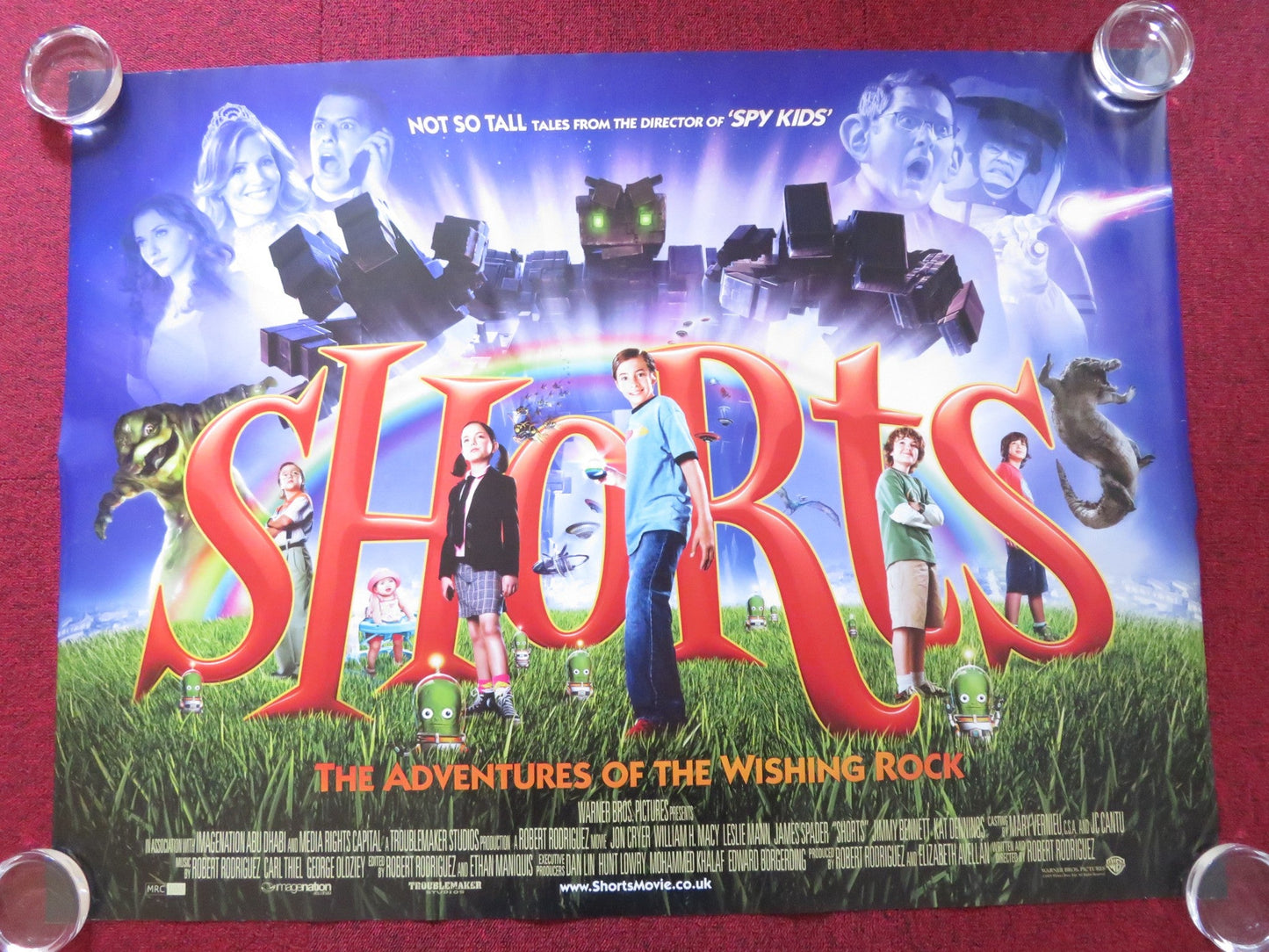 SHORTS UK QUAD ROLLED POSTER JIMMY BENNETT JAKE SHORT 2009 Rendezvous Cinema Movie posters