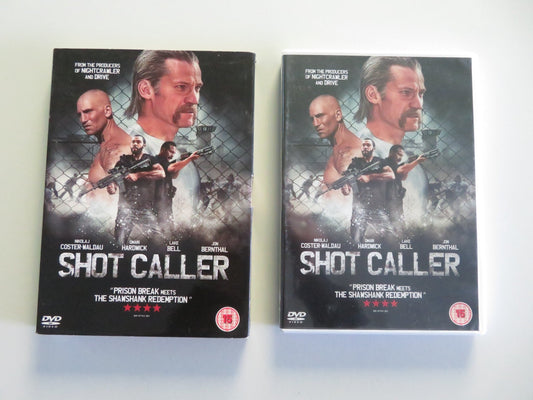 SHOT CALLER (DVD) NIKOLAJ COSTER - WALDAU OMARI HARDWICK 2017 REGION 2 Movie posters