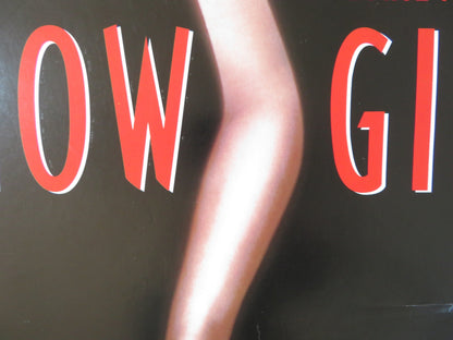 SHOWGIRLS VHS VIDEO POSTER ELIZABETH BERKLEY KYLE MACLACHLAN 1995 Rendezvous Cinema Movie posters