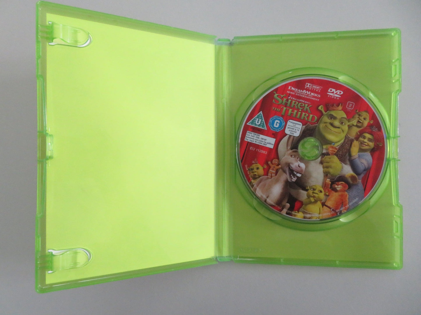 SHREK THE THIRD (DVD) MIKE MYERS EDDIE MURPHY 2007 REGION 2 Movie posters