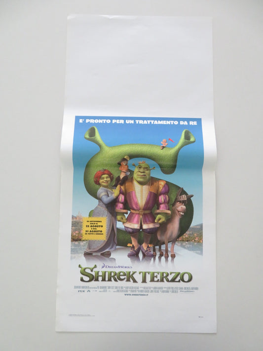 Shrek The Third ITALIAN LOCANDINA POSTER Mike Myers Eddie Murphy 2007 Movie posters