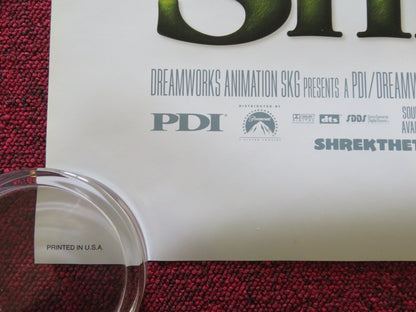 SHREK THE THIRD US ONE SHEET ROLLED POSTER MIKE MYERS EDDIE MURPHY 2007 Rendezvous Cinema Movie posters