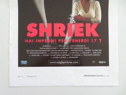 Shriek If You Know What I Did Last Friday the Th.. Italian Locandina Poster 2000 Movie posters