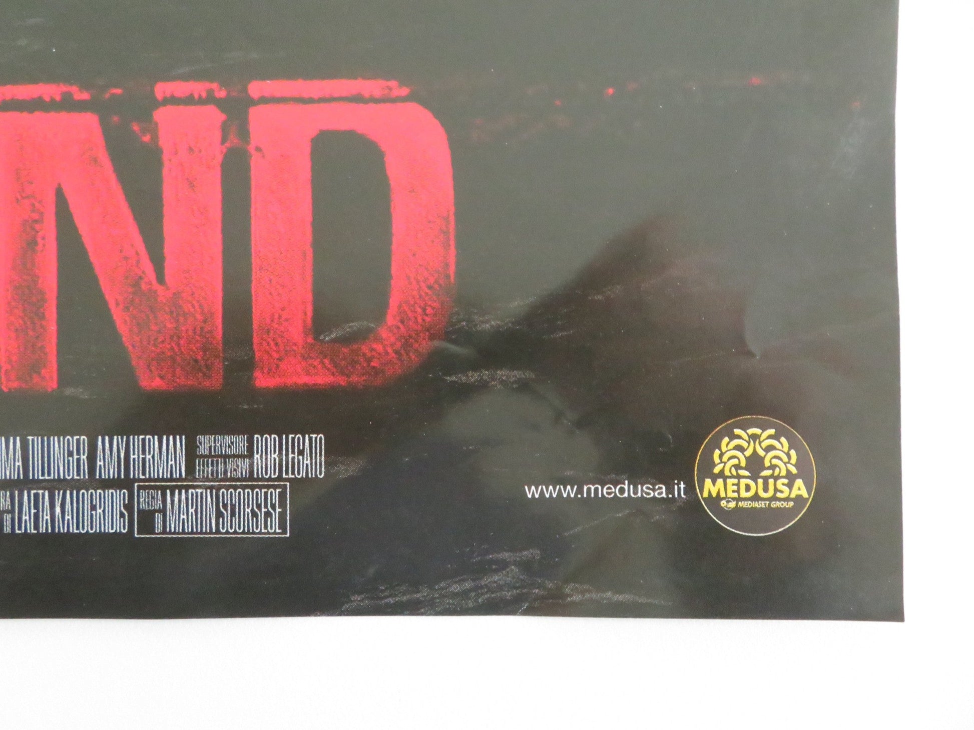 Shutter Island Italian Fotobusta Poster Leonardo DiCaprio Mark Ruffalo 2010 Movie posters
