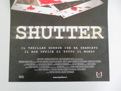 SHUTTER ITALIAN LOCANDINA POSTER ANANDA EVERINGHAM ACHITA SIKAMANA 2004 Movie posters