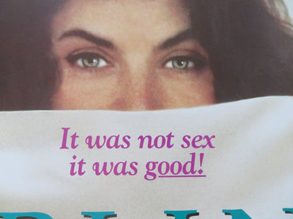 SIBLING RIVALRY UK QUAD ROLLED POSTER KIRSTIE ALLEY BILL PULLMAN 1990 Rendezvous Cinema Movie posters