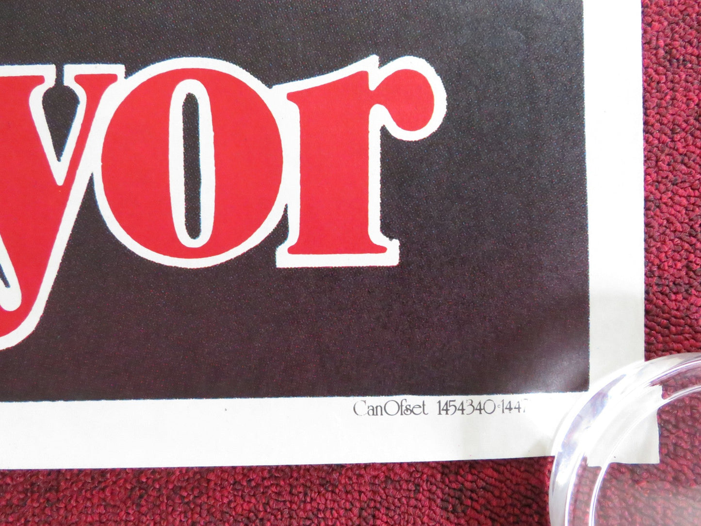 SICILIAN TURKISH POSTER ROLLED CHRISTOPHER LAMBERT TERENCE STAMP 1987 Rendezvous Cinema Movie posters