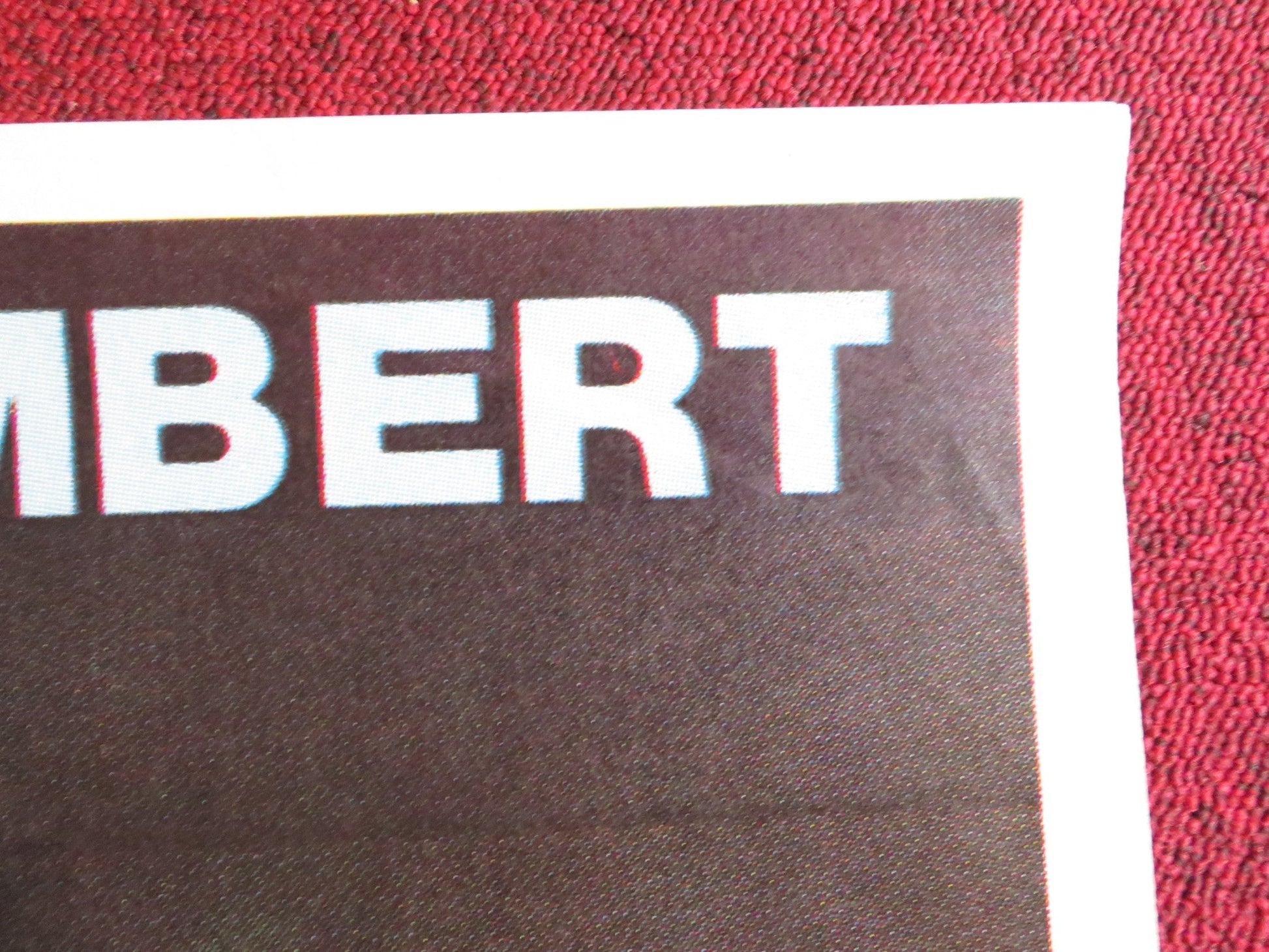 SICILIAN TURKISH POSTER ROLLED CHRISTOPHER LAMBERT TERENCE STAMP 1987 Rendezvous Cinema Movie posters