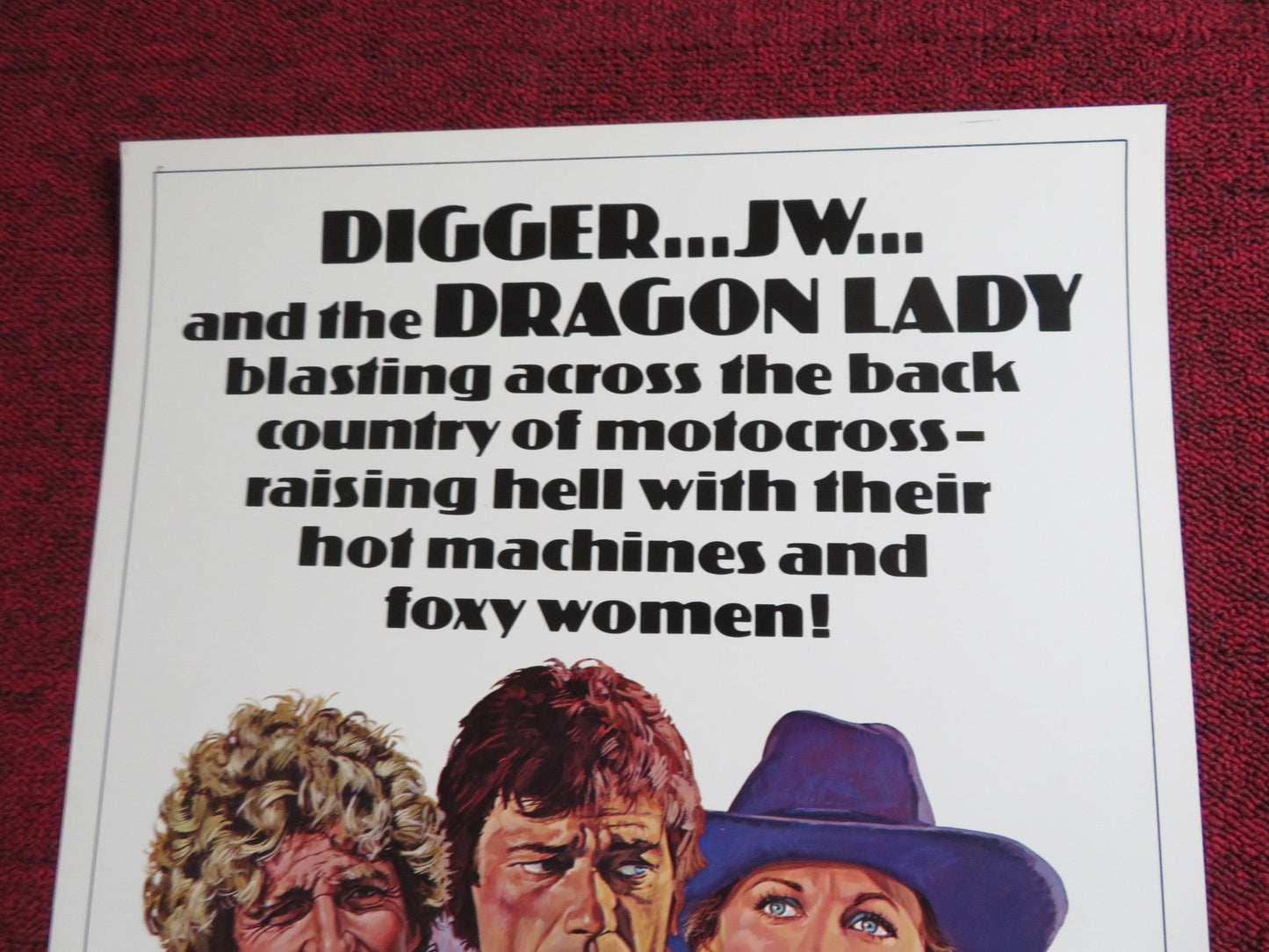 SIDEWINDER 1 US INSERT POSTER MARJOE GORTNER MICHAEL PARKS 1977 Rendezvous Cinema Movie posters