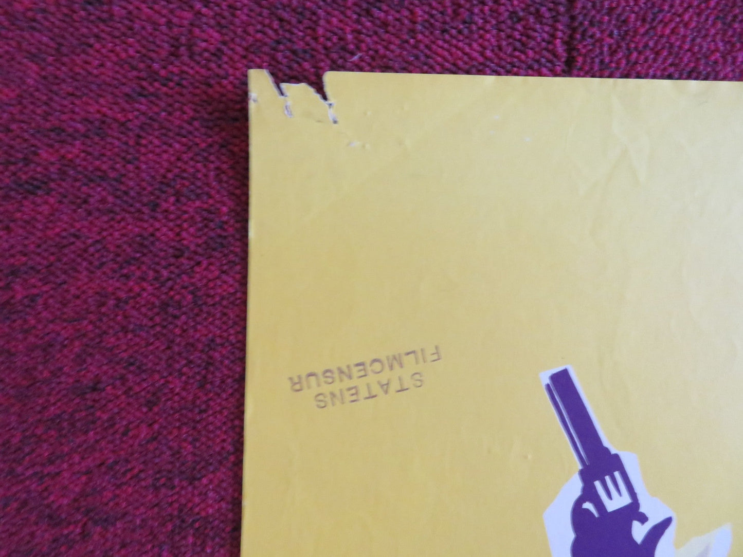 SIERRA DANISH POSTER ROLLED AUDIE MURPHY WANDA HENDRIX 1959 Rendezvous Cinema Movie posters