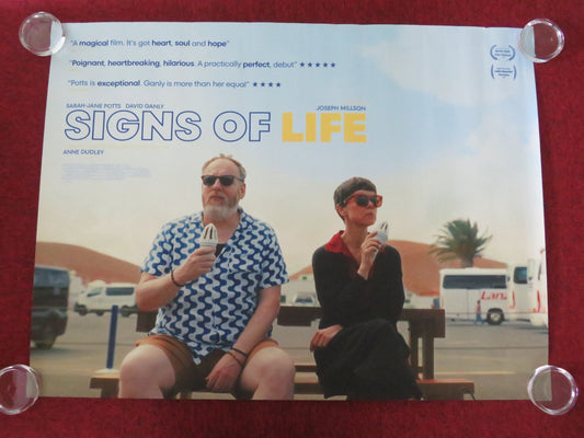 SIGNS OF LIFE UK QUAD ROLLED POSTER SARAH - JANE POTTS DAVID GANLY 2025 Movie posters