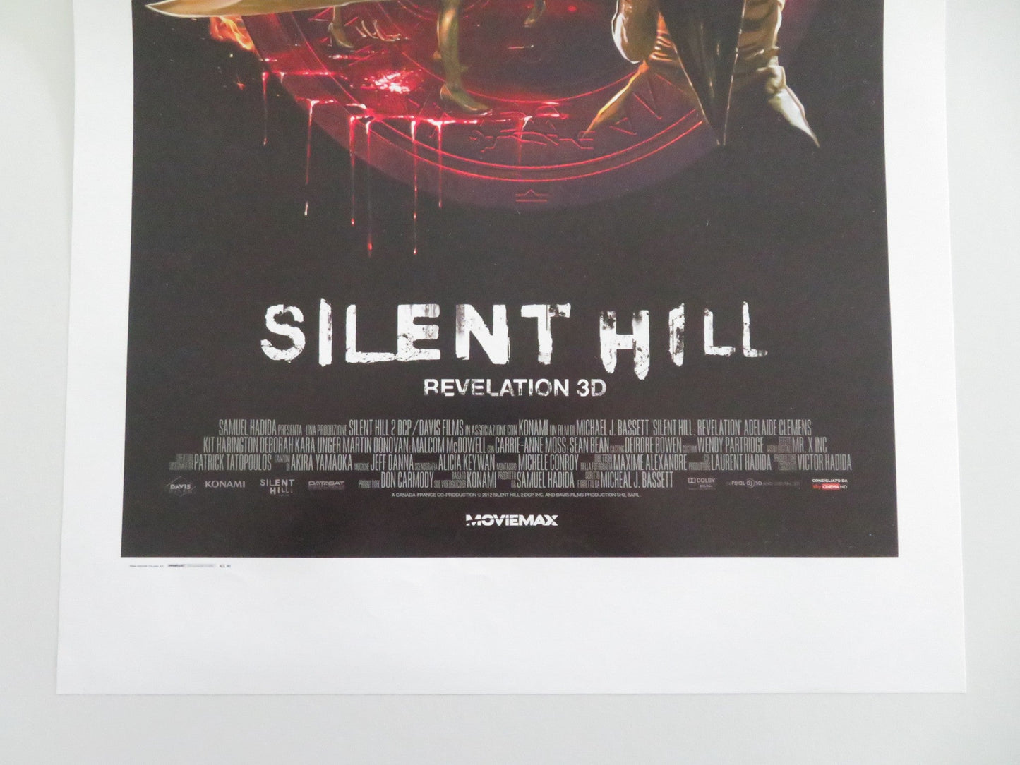 Silent Hill: Revelation Italian Locandina Poster Adelaide Clemens 2012 Movie posters