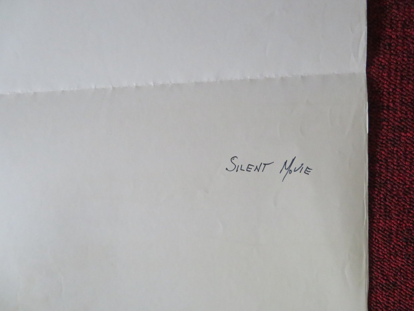 SILENT MOVIE - C FOLDED US ONE SHEET POSTER MEL BROOKS MARTY FELDMAN 1976 Rendezvous Cinema Movie posters