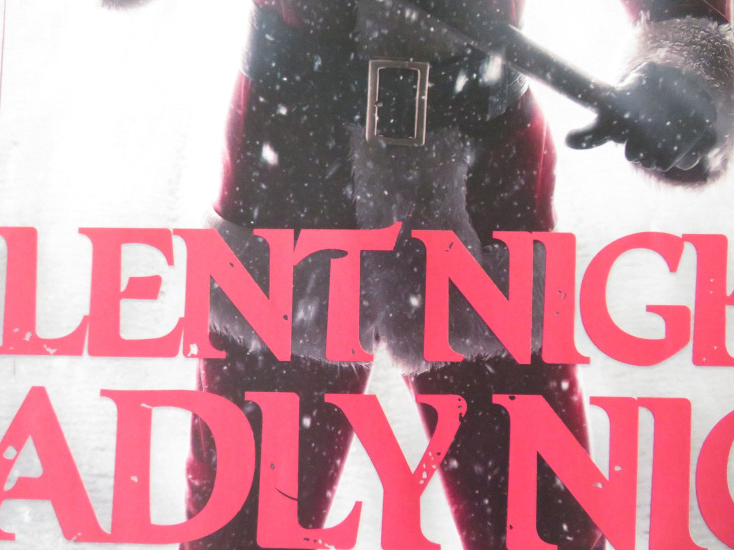 SILENT NIGHT, DEADLY NIGHT UK QUAD ROLLED POSTER ROHAN CAMPBELL RUBY MODINE 2025 Movie posters