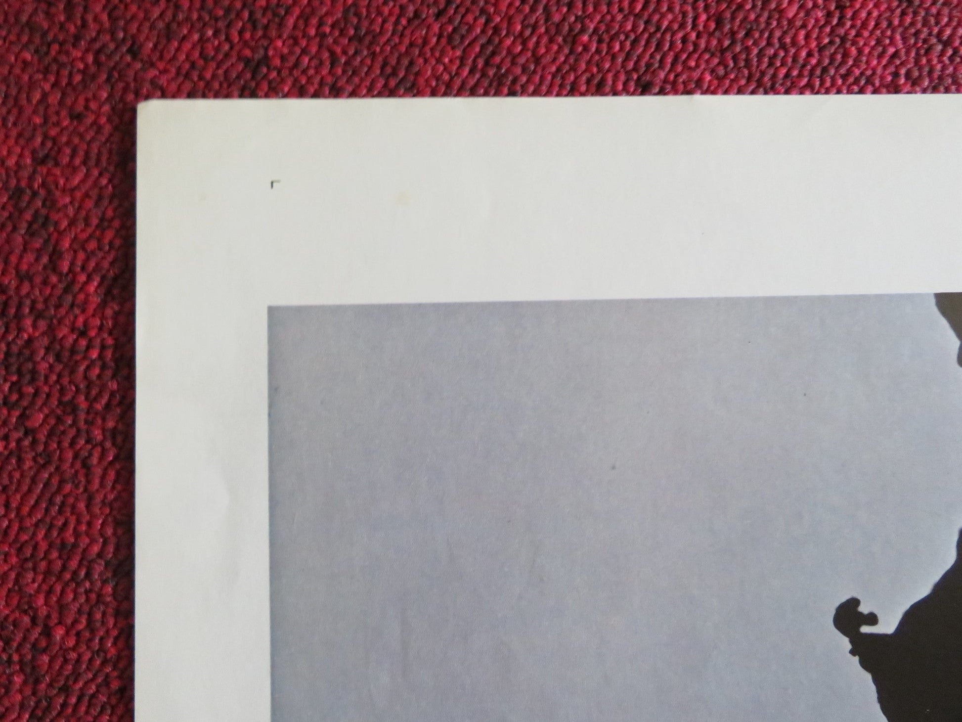 SILENT RAGE - B FOLDED US ONE SHEET POSTER CHUCK NORRIS RON SILVER 1982 Rendezvous Cinema Movie posters