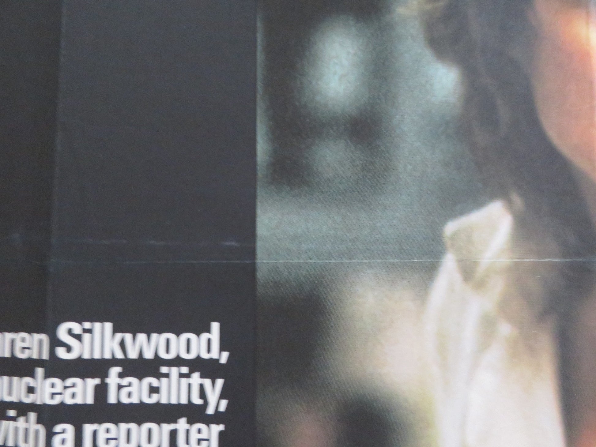 SILKWOOD UK QUAD ROLLED POSTER MERYL STREEP CHER KURT RUSSELL 1983 Rendezvous Cinema Movie posters