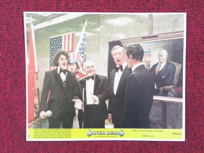 SILVER BEARS - 2 LOBBY CARD MICHAEL CAINE CYBILL SHEPHERD 1977 Rendezvous Cinema Movie posters