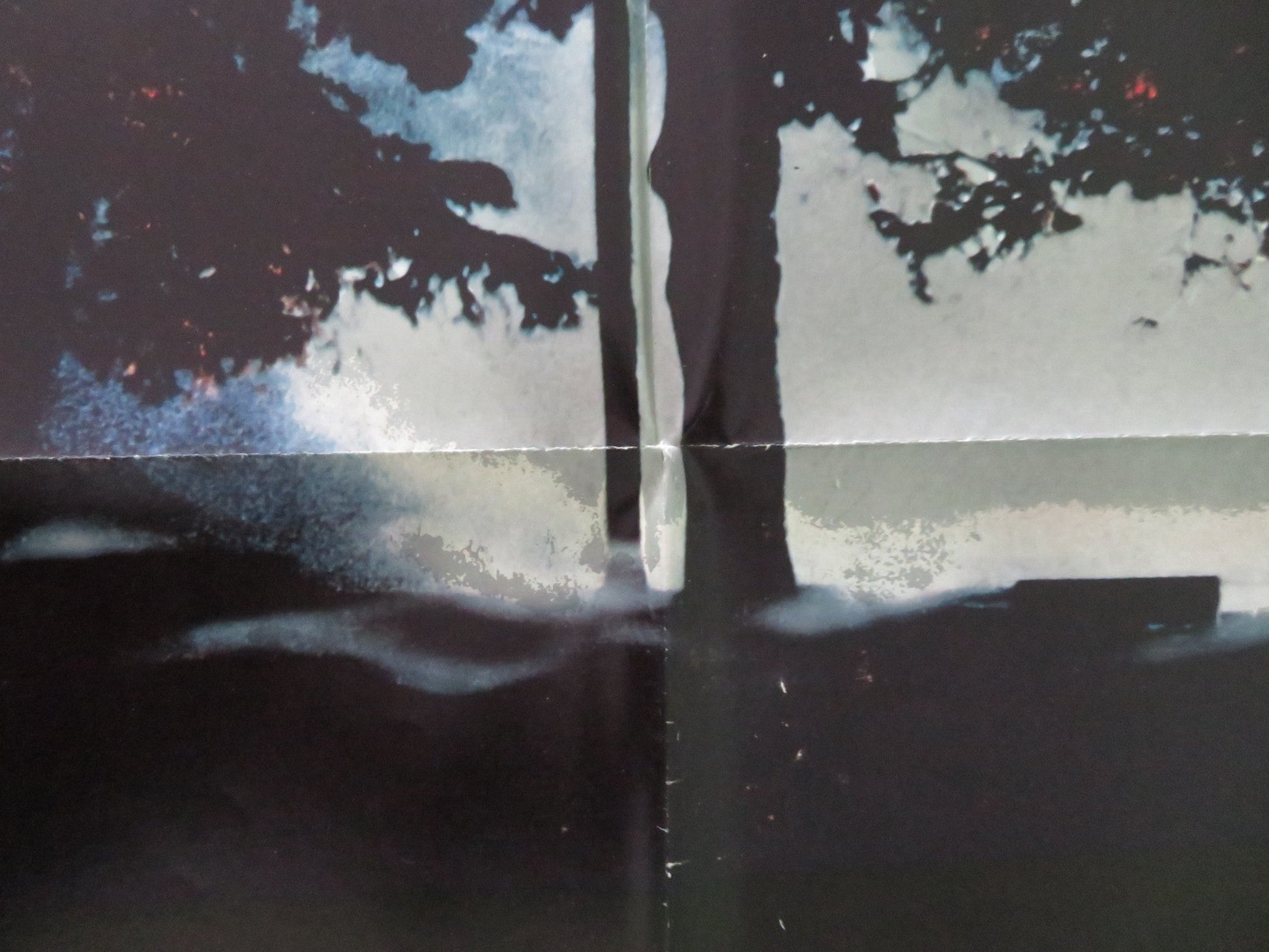 SILVER BULLET FOLDED US ONE SHEET POSTER STEPHEN KING GARY BUSEY COREY HAIM 1985 Movie posters