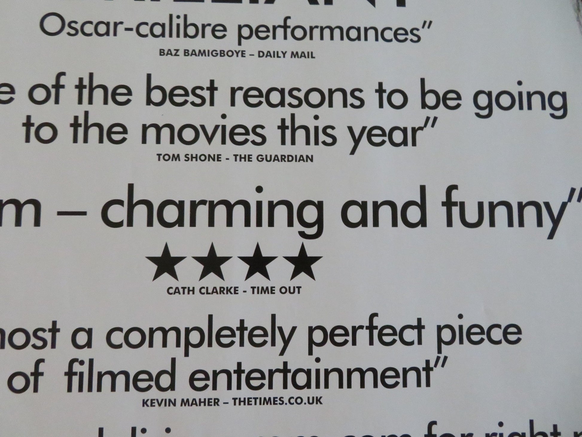 SILVER LININGS PLAYBOOK UK QUAD ROLLED POSTER BRADLEY COOPER J. LAWRENCE 2012 Movie posters