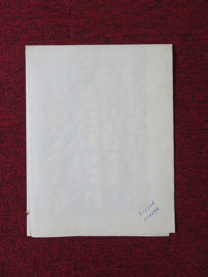 SILVER STREAK - STYLE A FOLDED US ONE SHEET POSTER GENE WILDER J. CLAYBURGH 1976 Rendezvous Cinema Movie posters