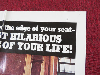 SILVER STREAK - STYLE A FOLDED US ONE SHEET POSTER GENE WILDER J. CLAYBURGH 1976 Rendezvous Cinema Movie posters