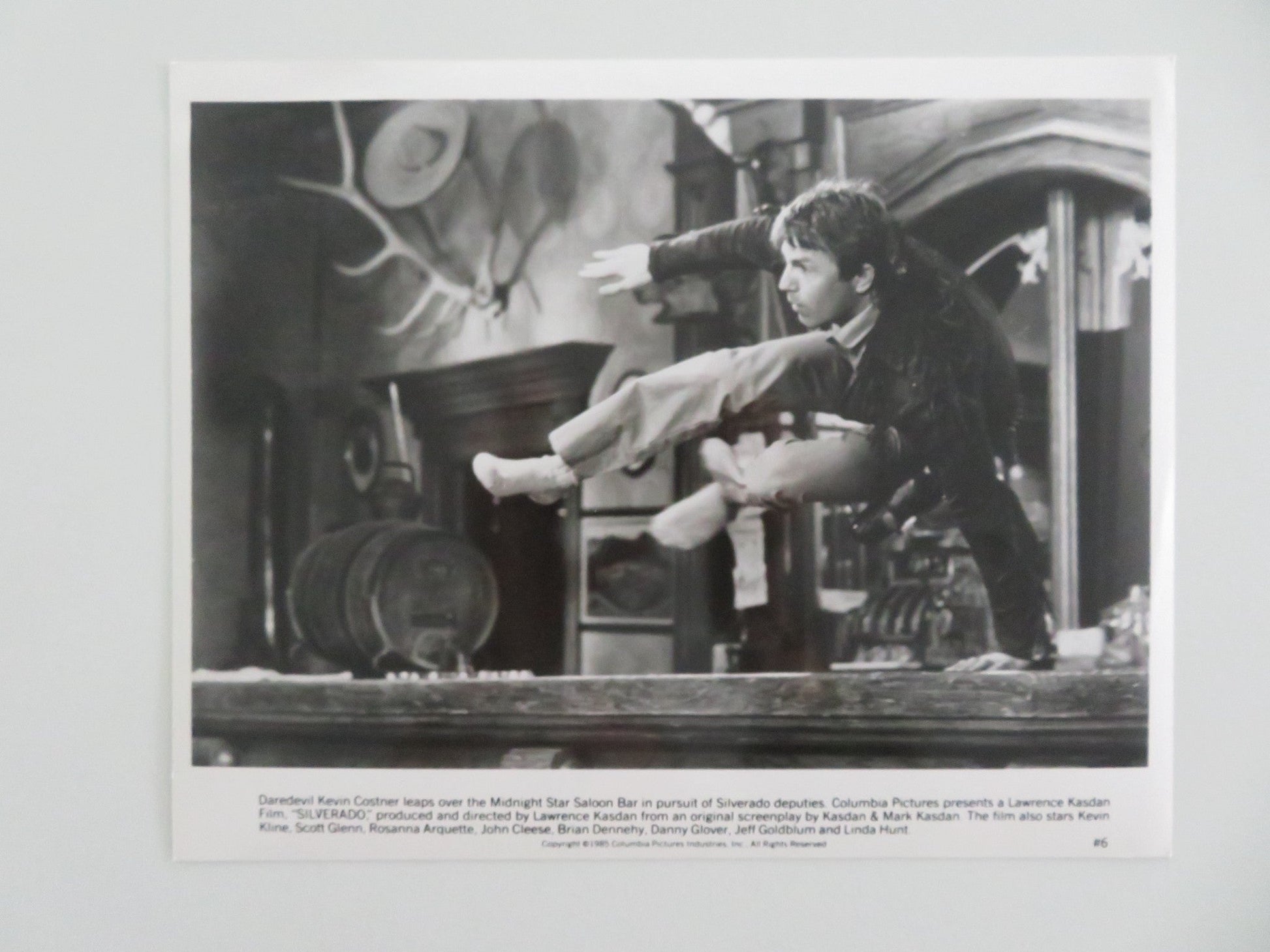 SILVERADO MOVIE STILL PHOTO LOT OF 6 KEVIN COSTNER SCOTT GLENN 1985 - Rendezvous Cinema