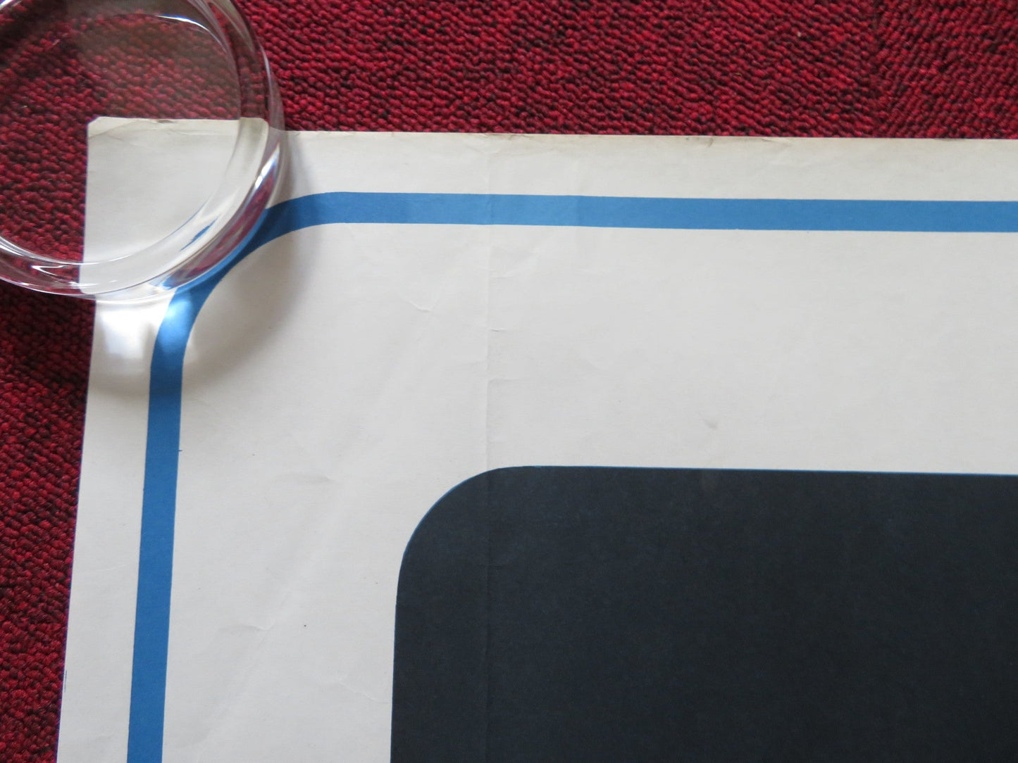 SIMON THE SWISS / THE CROOK UK QUAD ROLLED POSTER JEAN - LOUIS TRINTIGNANT 1970 Rendezvous Cinema Movie posters