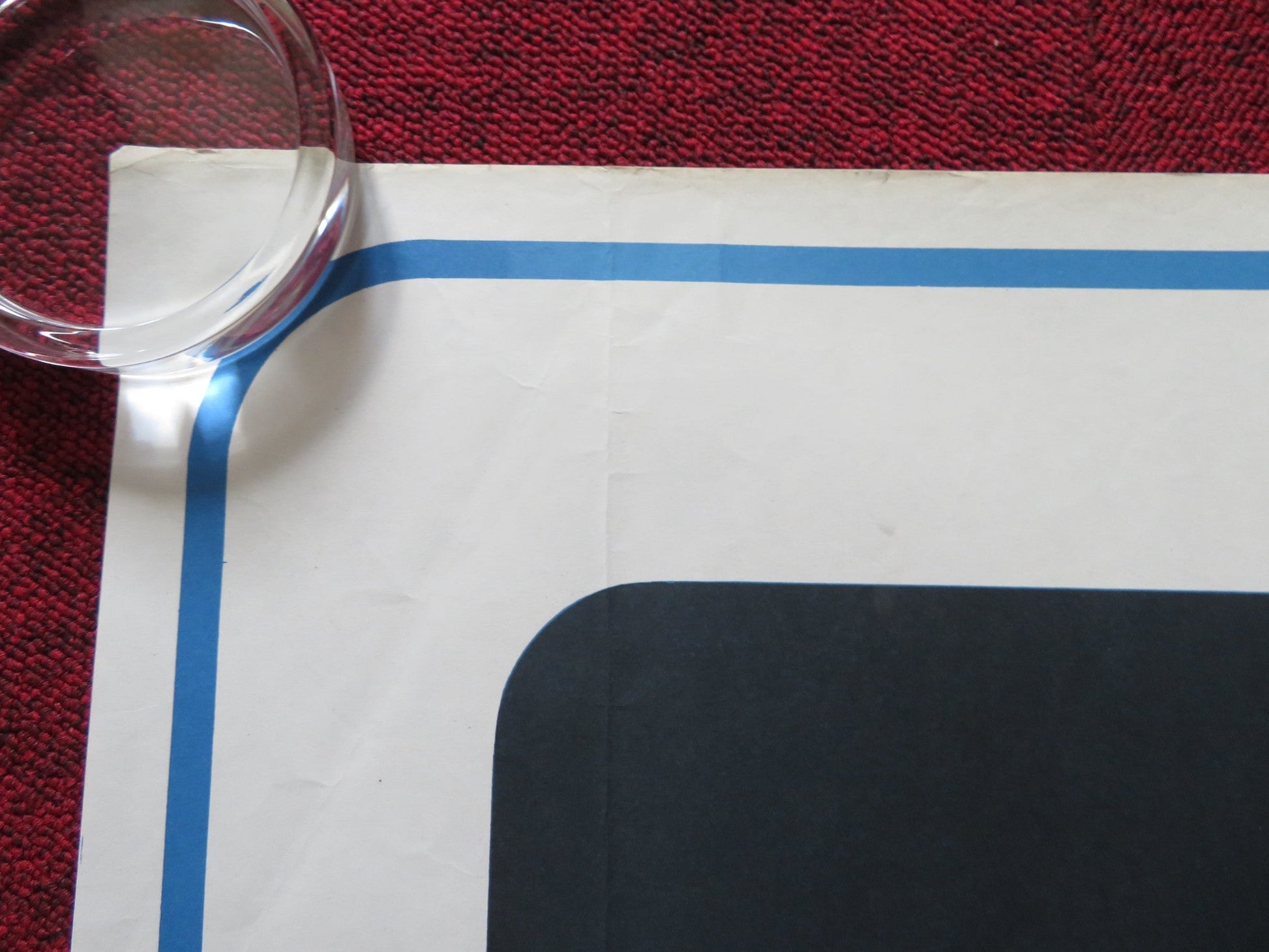 SIMON THE SWISS / THE CROOK UK QUAD ROLLED POSTER JEAN - LOUIS TRINTIGNANT 1970 Rendezvous Cinema Movie posters