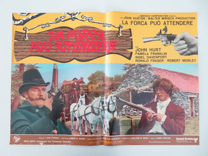 Sinful Davey - B Italian Fotobusta Poster John Hurt Pamela Franklin 1969 Movie posters