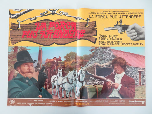 Sinful Davey - B Italian Fotobusta Poster John Hurt Pamela Franklin 1969 Movie posters