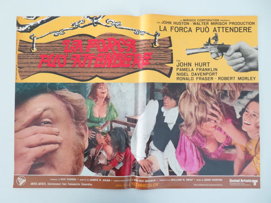 Sinful Davey - C Italian Fotobusta Poster John Hurt Pamela Franklin 1969 Movie posters