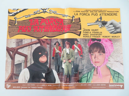 Sinful Davey - E Italian Fotobusta Poster John Hurt Pamela Franklin 1969 Movie posters