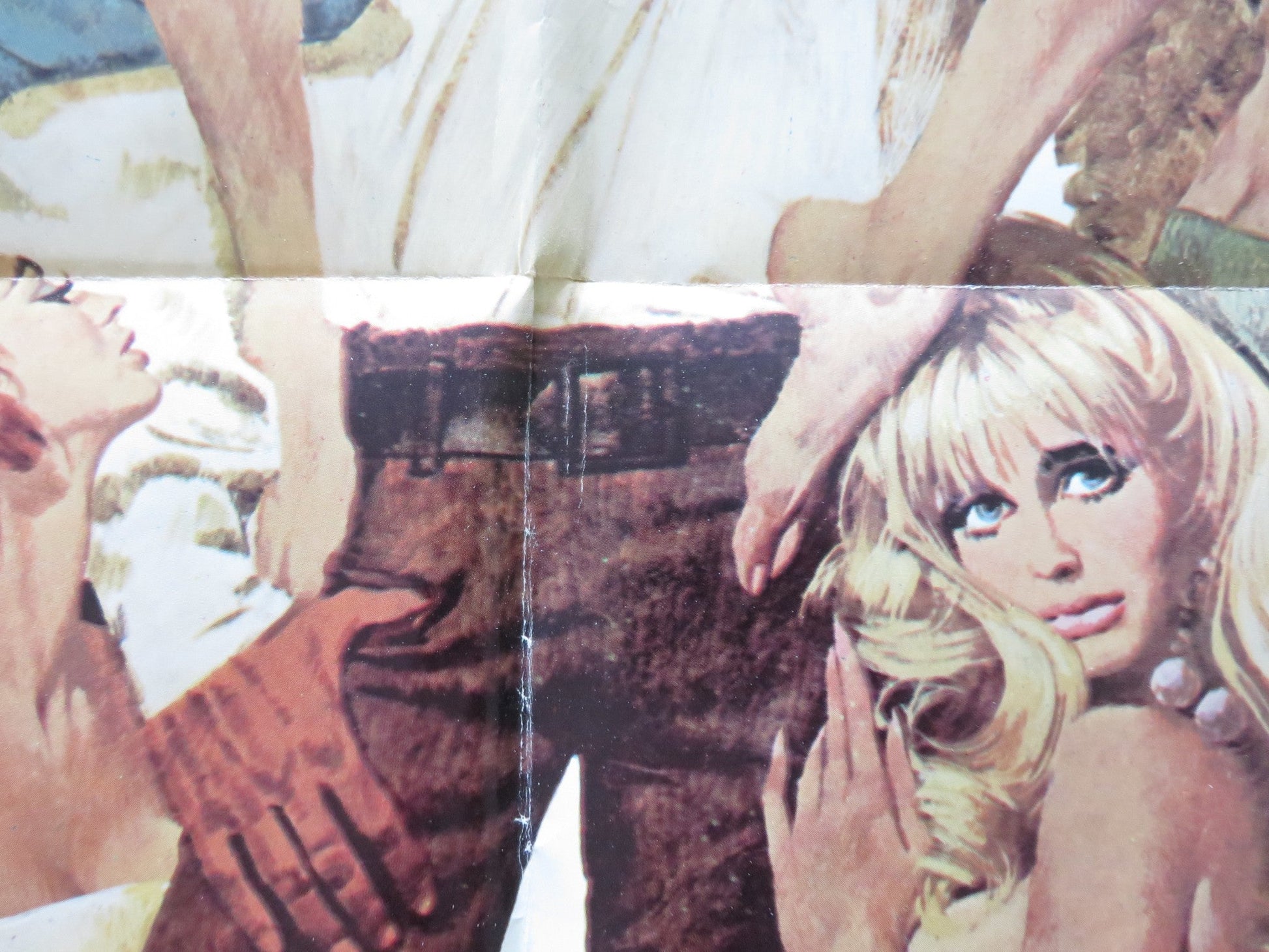 SINFUL DAVEY FOLDED US ONE SHEET POSTER JOHN HURT NIGEL DAVENPORT 1969 Rendezvous Cinema Movie posters