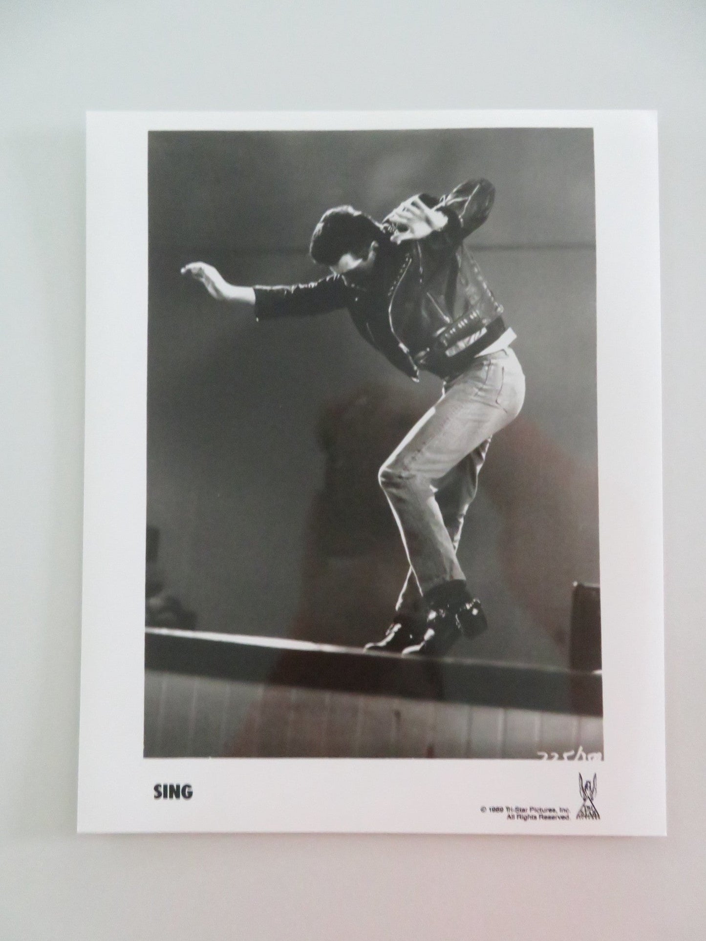 SING - A MOVIE STILL PHOTO LOT OF 3 PETER DOBSON LORRAINE BRACCO 1989 Movie posters