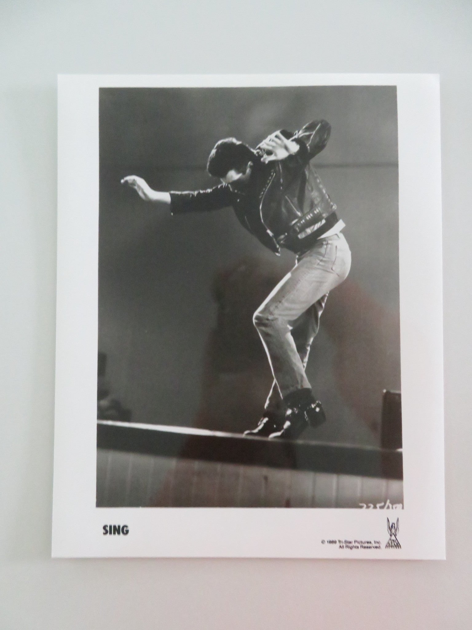 SING - A MOVIE STILL PHOTO LOT OF 3 PETER DOBSON LORRAINE BRACCO 1989 Movie posters