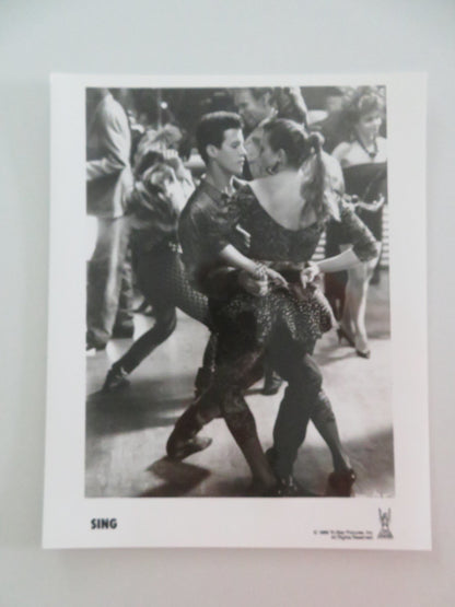 SING - A MOVIE STILL PHOTO LOT OF 3 PETER DOBSON LORRAINE BRACCO 1989 Movie posters
