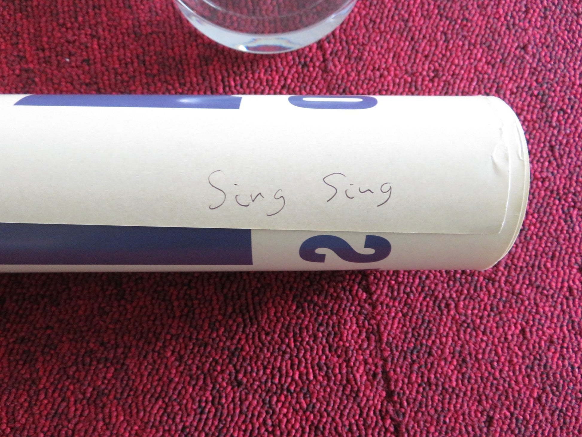 SING SING UK QUAD ROLLED POSTER COLMAN DOMINGO CLARENCE MACLIN 2023 Rendezvous Cinema Movie posters