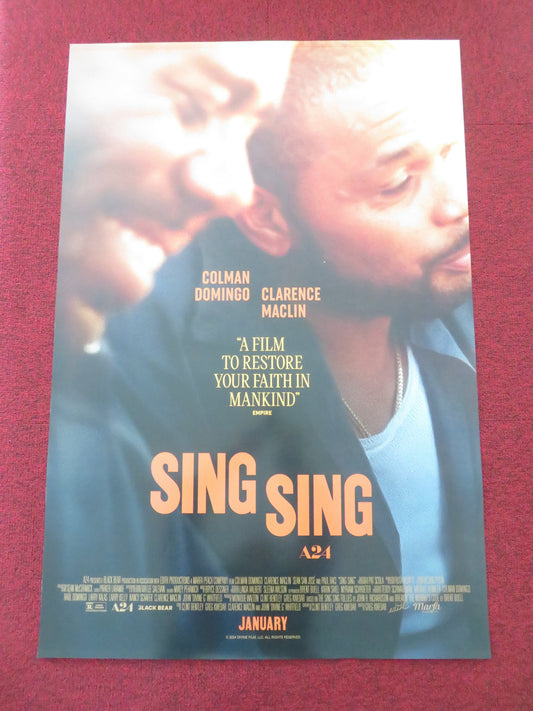 Sing Sing US One Sheet Rolled Poster Colman Domingo, Clarence Maclin 2023 Movie posters