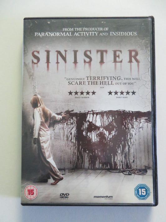 SINISTER (DVD) ETHAN HAWKE JULIET RYLANCE 2012 REGION 2 Movie posters