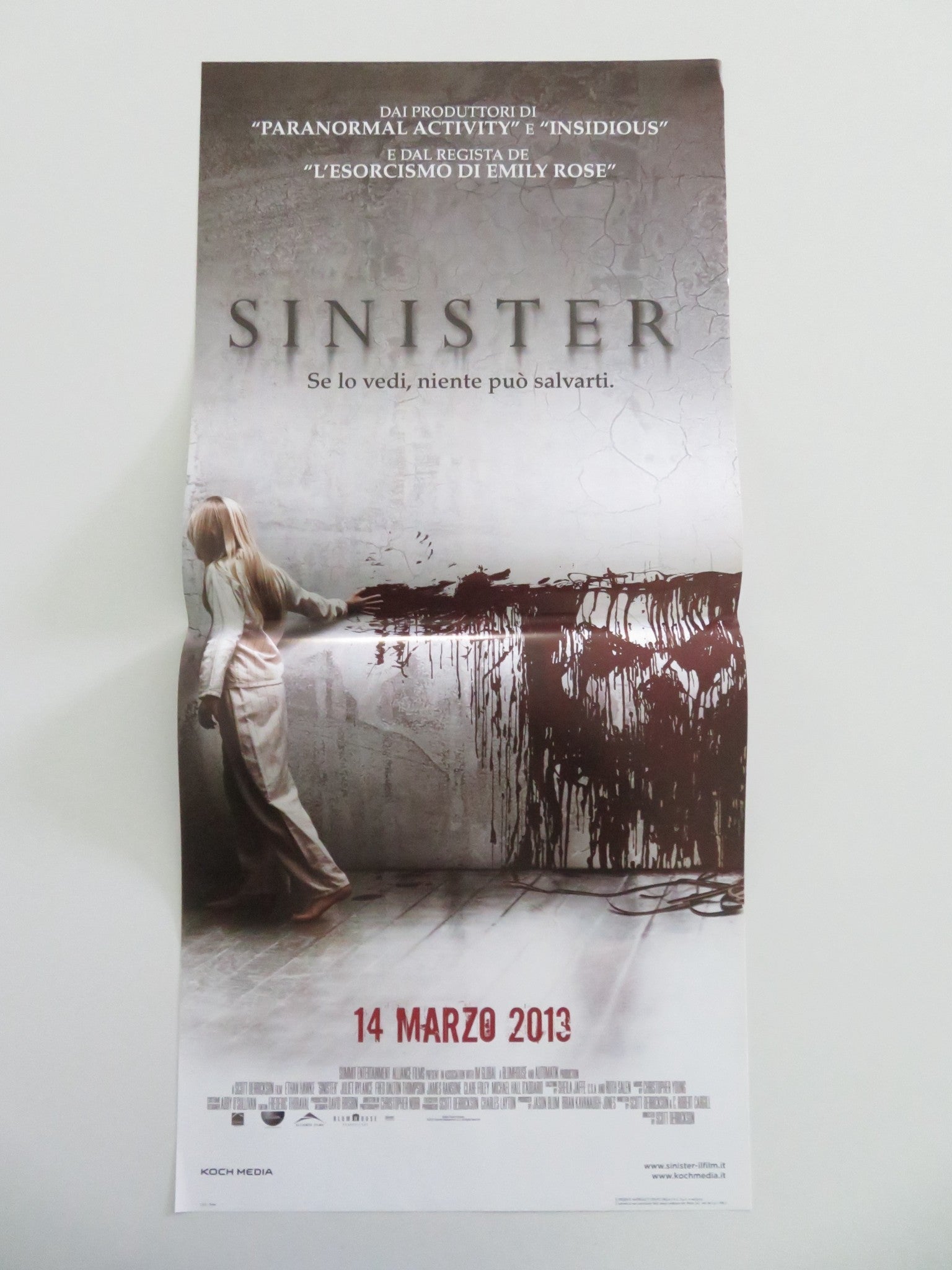 Sinister Italian Locandina Poster Ethan Hawke Juliet Rylance 2012 Movie posters