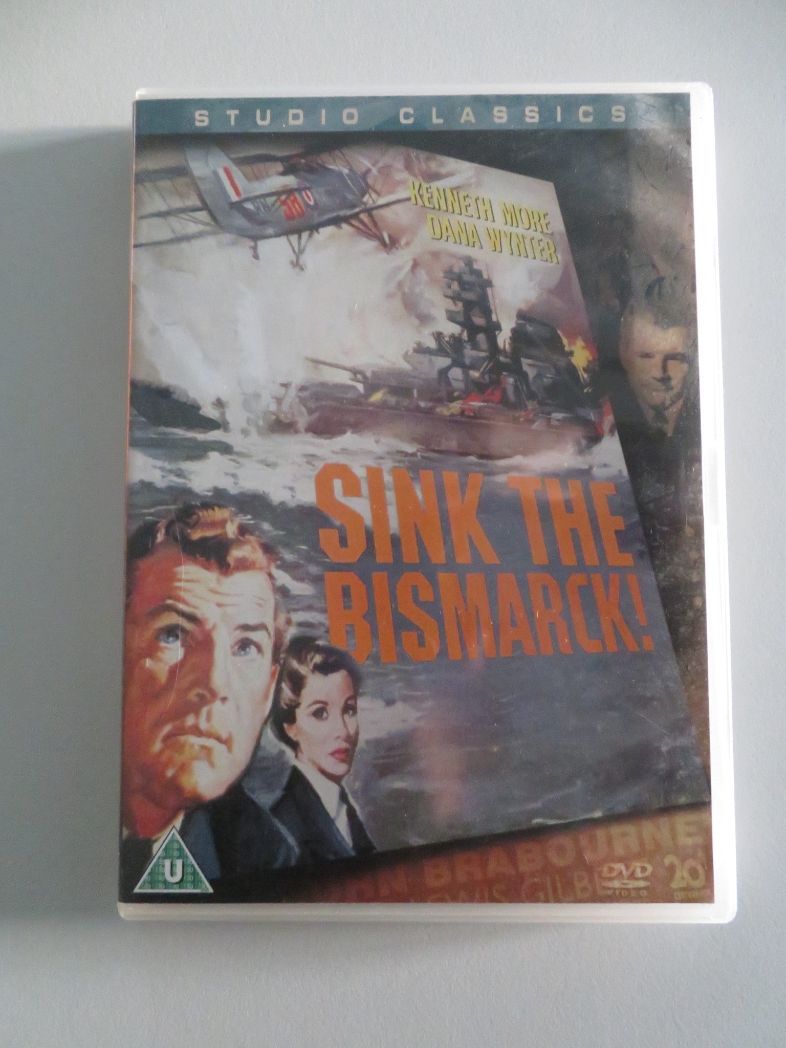 SINK THE BISMARCK! (DVD) KENNETH MORE DANA WYNTER 1960 REGION 2 Movie posters