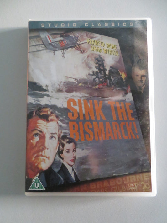 SINK THE BISMARCK! (DVD) KENNETH MORE DANA WYNTER 1960 REGION 2 Movie posters