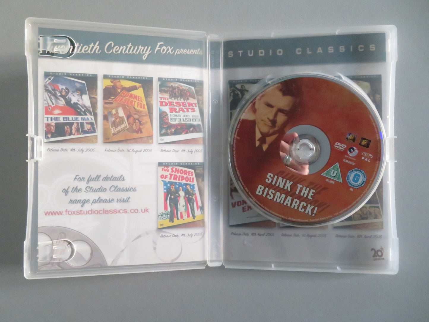 SINK THE BISMARCK! (DVD) KENNETH MORE DANA WYNTER 1960 REGION 2 Movie posters