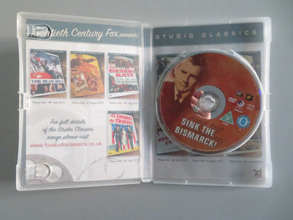 SINK THE BISMARCK! (DVD) KENNETH MORE DANA WYNTER 1960 REGION 2 Movie posters