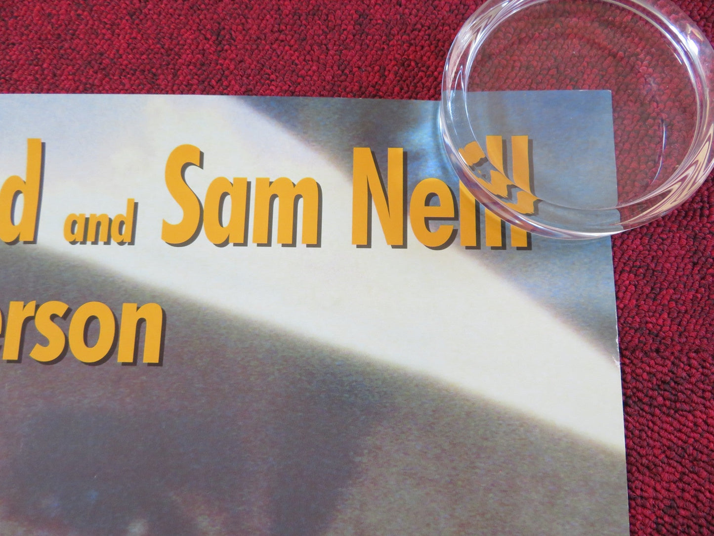 SIRENS VHS VIDEO POSTER ROLLED HUGH GRANT TARA FITZGERALD 1994 Rendezvous Cinema Movie posters