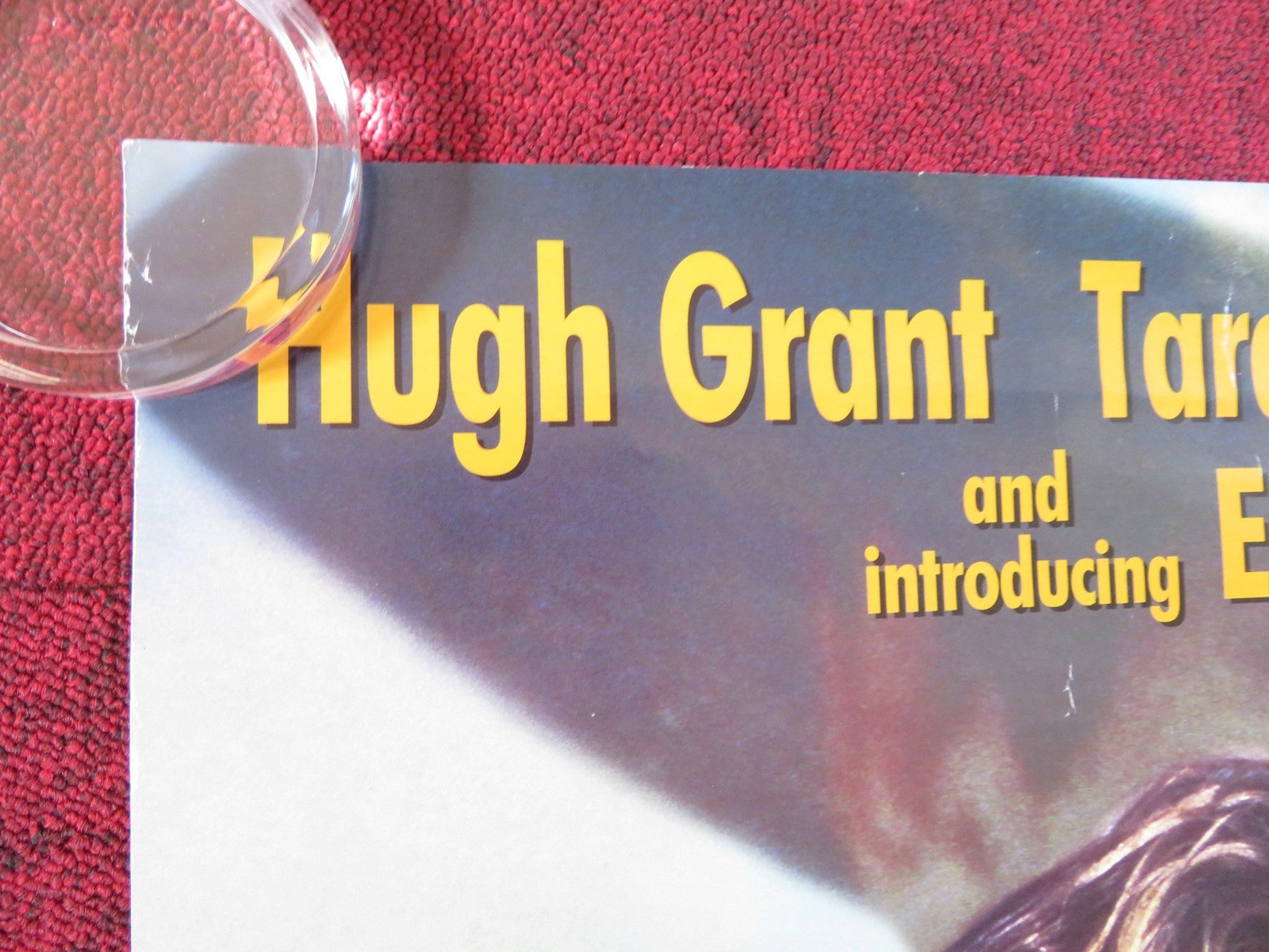 SIRENS VHS VIDEO POSTER ROLLED HUGH GRANT TARA FITZGERALD 1994 Rendezvous Cinema Movie posters