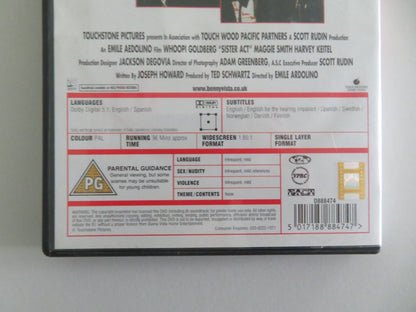 SISTER ACT (DVD) WHOOPI GOLDBERG MAGGIE SMITH 1992 REGION 2 Movie posters