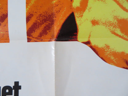 SITTING TARGET FOLDED US ONE SHEET POSTER OLIVER REED JILL ST. JOHN 1972 Rendezvous Cinema Movie posters