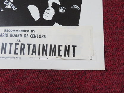 SITTING TARGET FOLDED US ONE SHEET POSTER OLIVER REED JILL ST. JOHN 1972 Rendezvous Cinema Movie posters